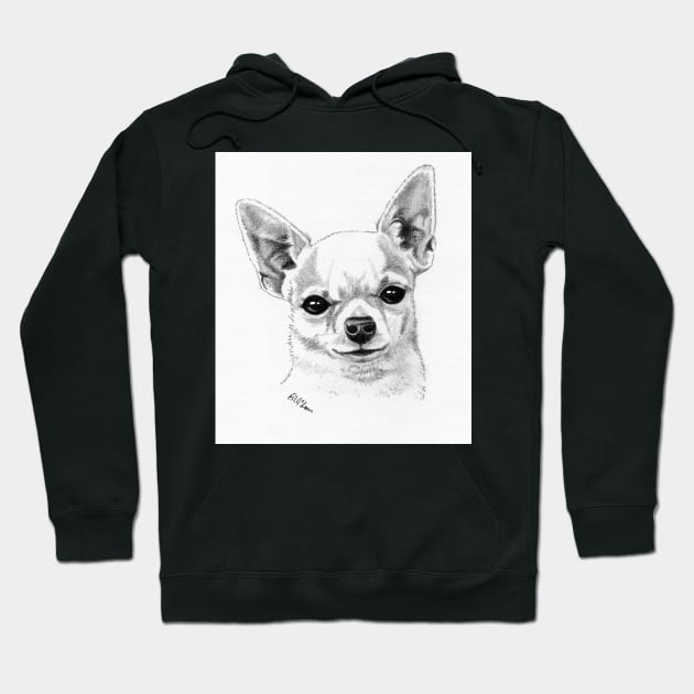 Proud champion smoothcoat chihuahua! Hoodie by fionahooperart